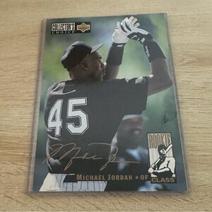 Michael Jordan Collector's JUMBO TRADING ROOKIE CARD RARE  Numbered 2080/2500